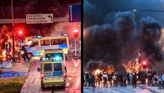 #Swedenriots : दक्षिणपंथी कार्यकर्ताओं ने कुरान का किया अपमान, भड़का दंगा, लगाई आग