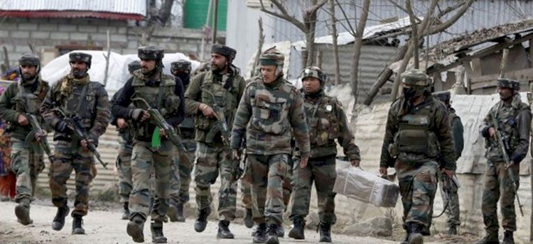 #JammuKashmir: बारामूला में सुरक्षाबलों और आतंकियों के बीच मुठभेड़, सेना का एक अधिकारी घायल