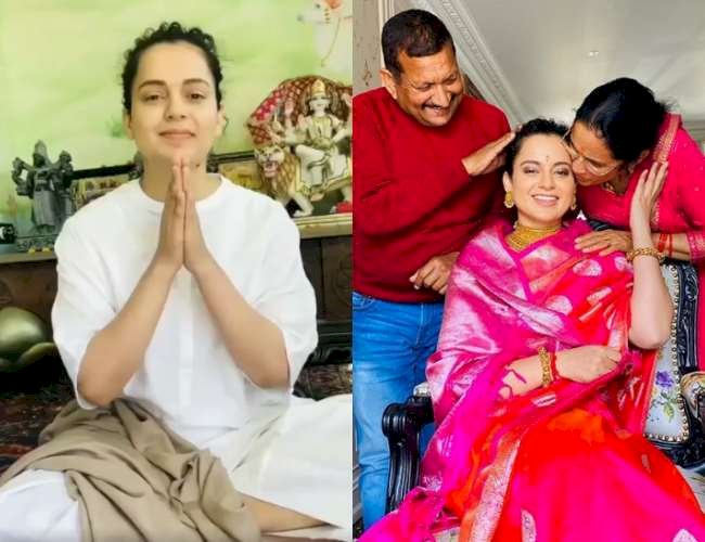 #KanganaVsShivsen: कंगना के बाद अब मां भी आई आगे, शिवसेना को लगाई लताड़, पूछ- क्या उनके घर में नहीं है बेटियां