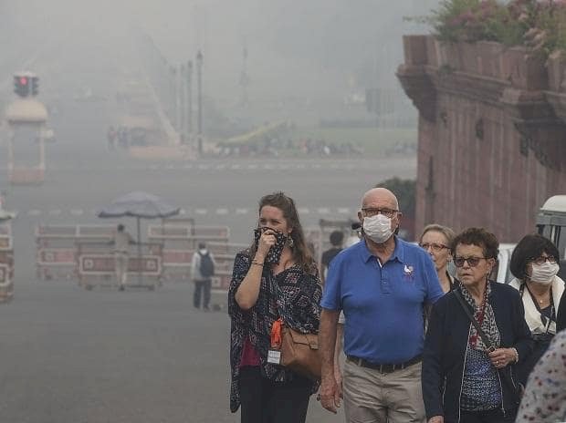 Delhi Air Pollution : दिल्ली बना दुनिया का सबसे प्रदूषित शहर, 'गैस चैंबर' बना NCR