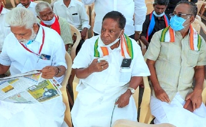 Puducherry Assembly: पुडुचेरी में गिरी कांग्रेस सरकार, फ्लोर टेस्ट में फेल हुए CM नारायणसामी