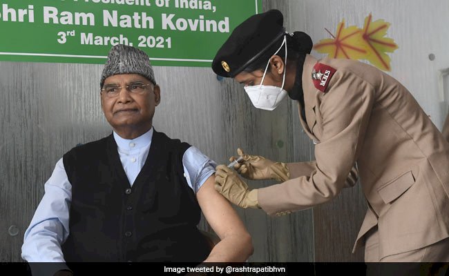 टीकाकरण अभियान के दूसरे चरण में राष्‍ट्रपति रामनाथ कोविंद ने लगाई Vaccine, जानिए क्या कहा...  